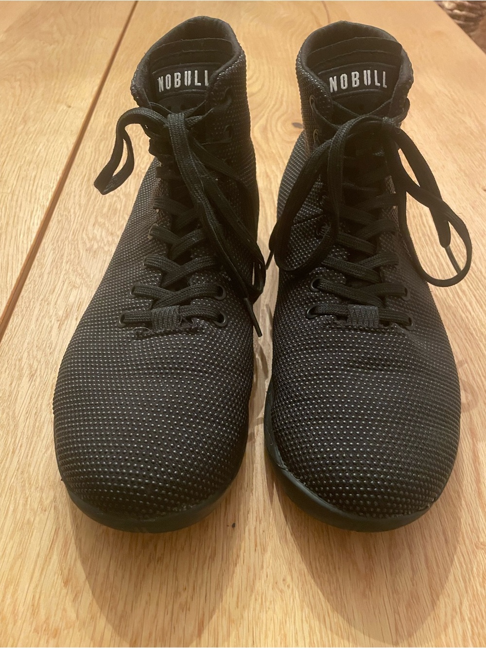 NOBULL Unisex Outwork Black High-Top Training Shoes USW11/M9.5/EU42
